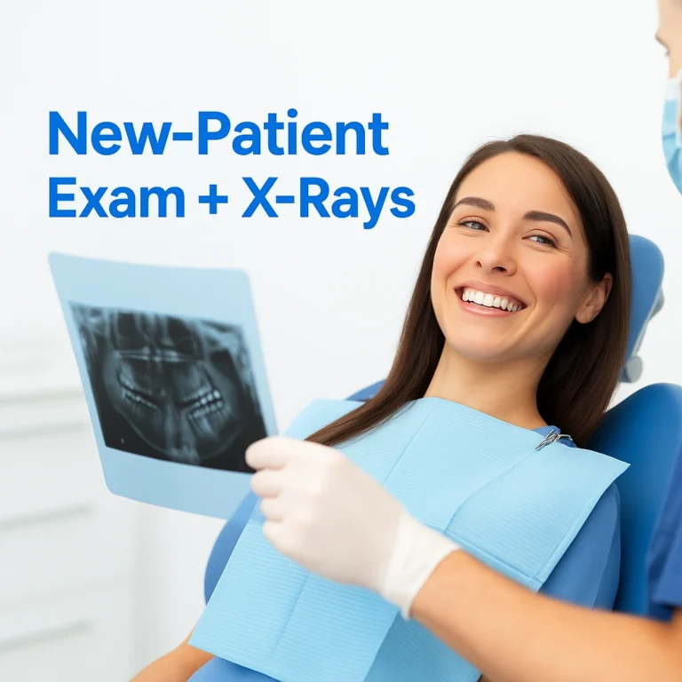 New-Patient Complete Exam and X-rays